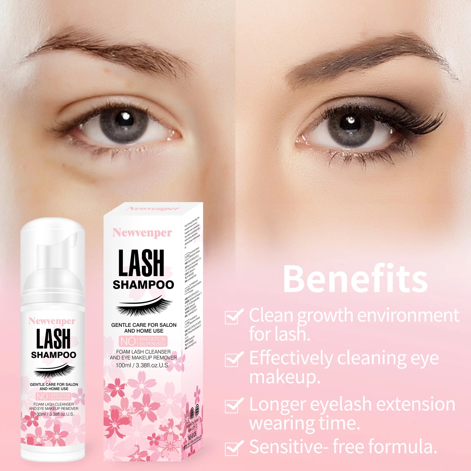 Lash Shampoo for Eyelash