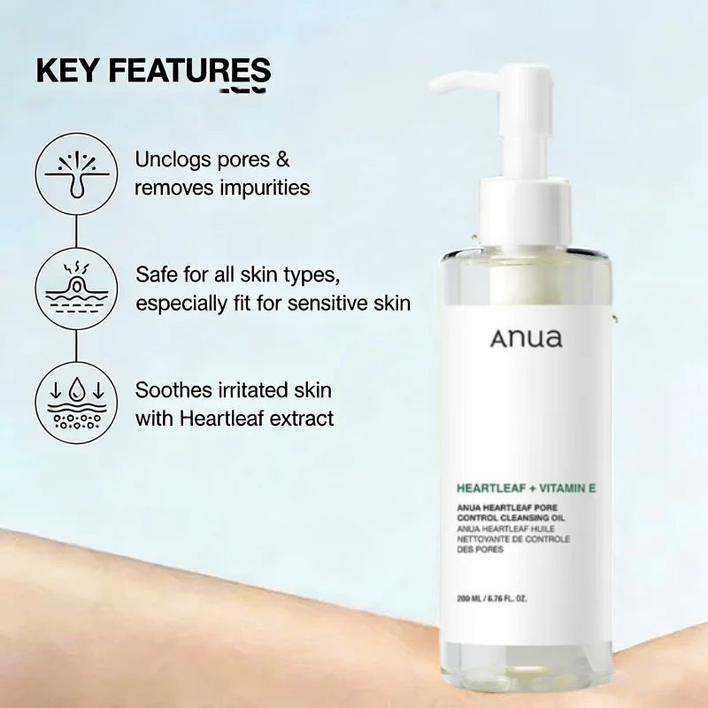 Koreanskt ANUA Heartleaf 77-set