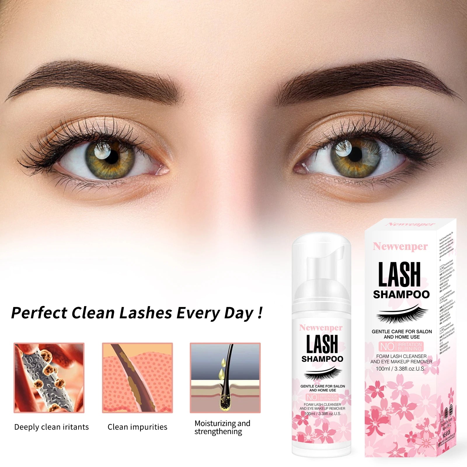 Lash Shampoo for Eyelash