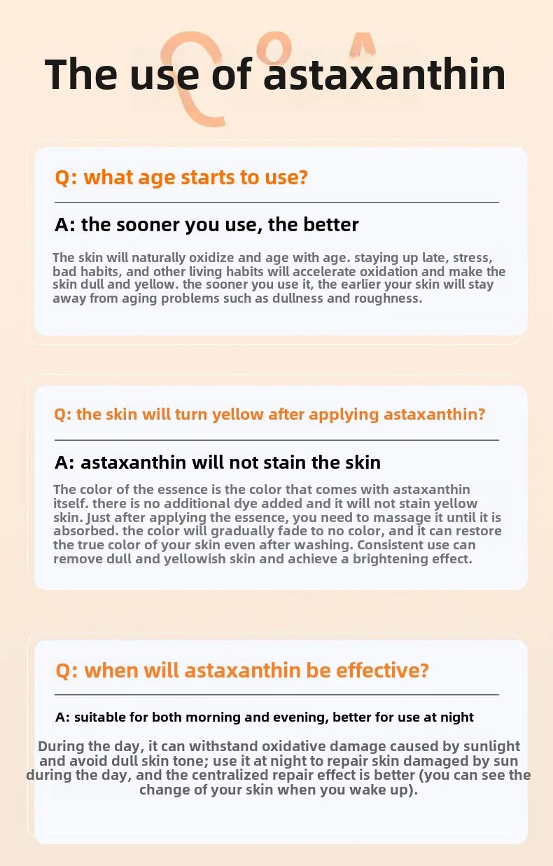Astaxantin Anti‑Age Ampuller