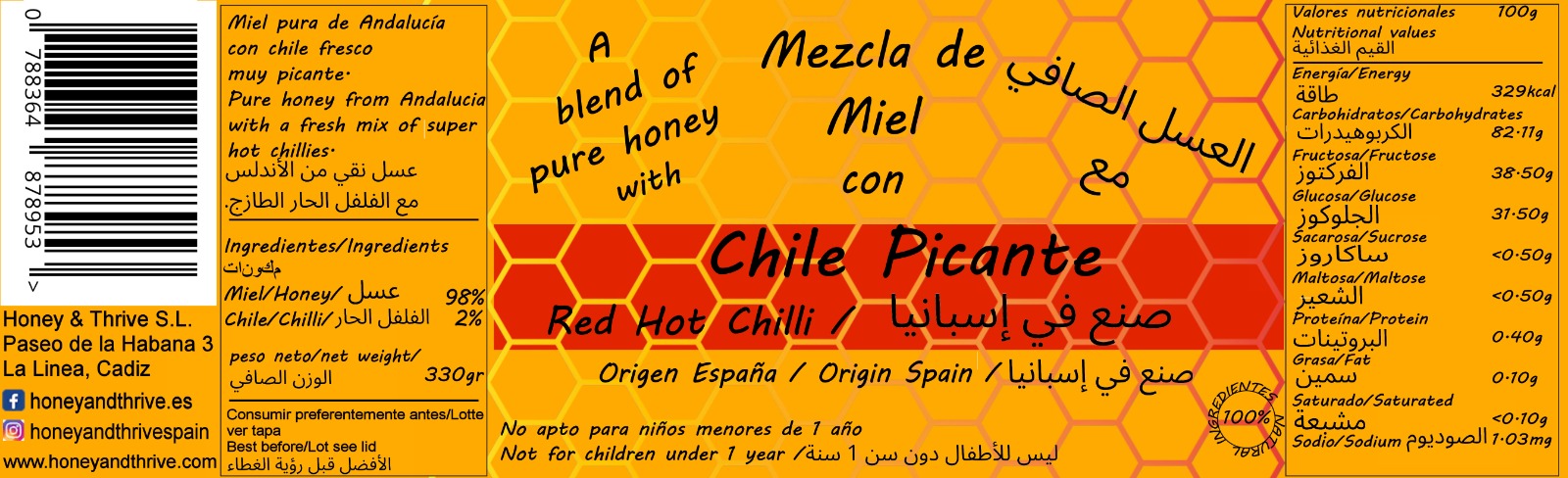 Honung med Chili